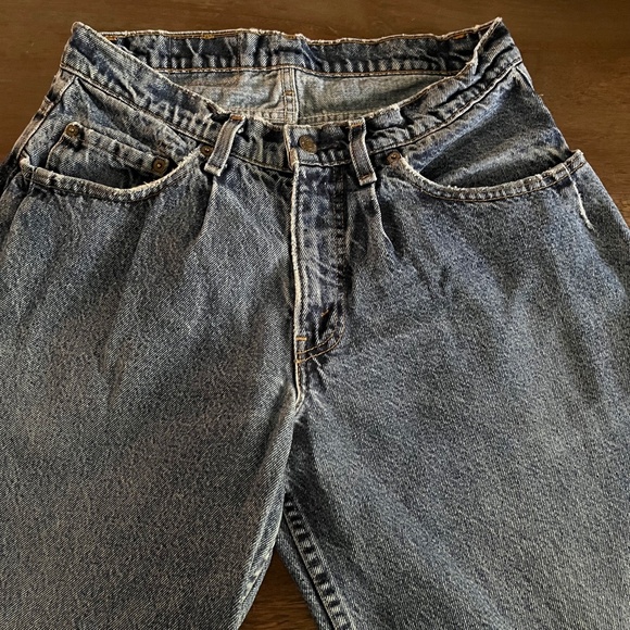 Vintage 1980s Levi’s 40560 Silver Tab Barrel Jeans Size 32x32 - Picture 3 of 11